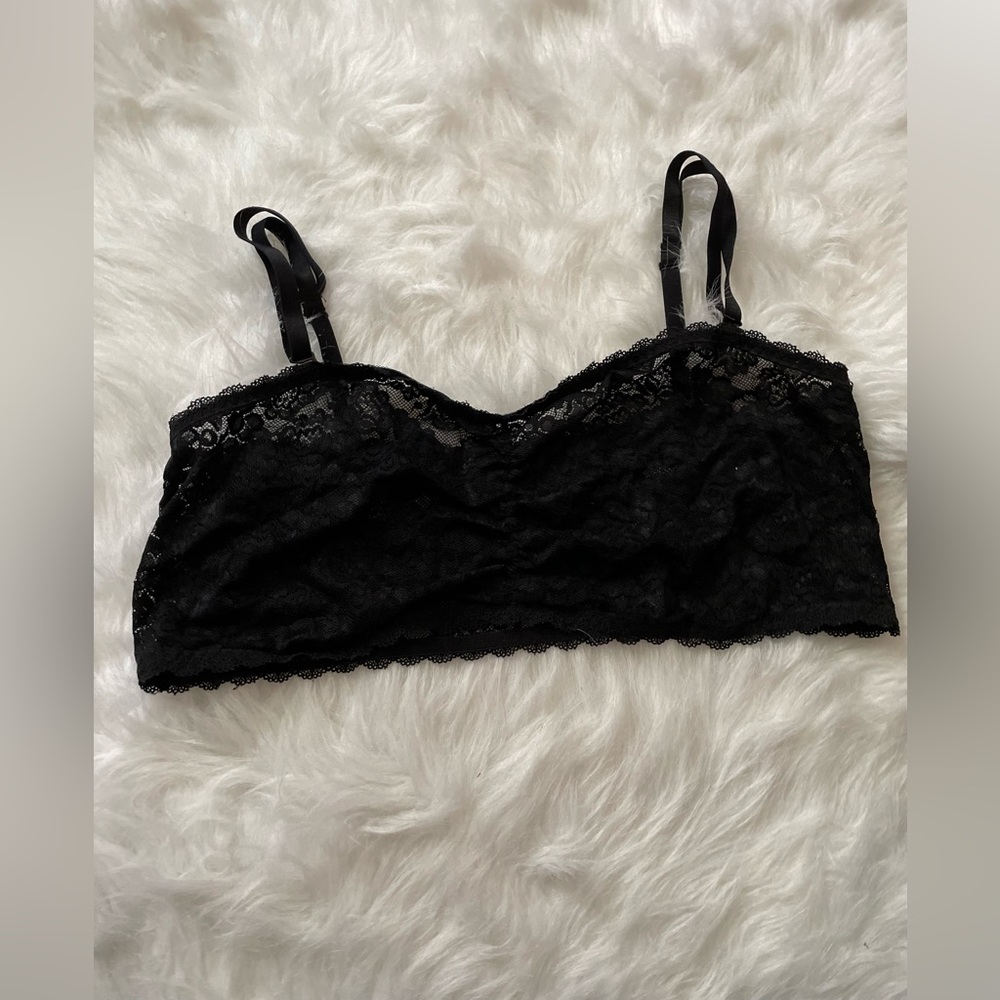 Torrid women's 3X black lace bralette bra
